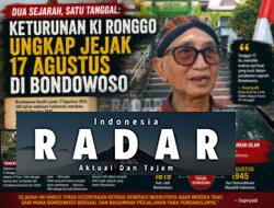Dua Sejarah, Satu Tanggal: Keturunan Ki Ronggo Ungkap Jejak 17 Agustus di Bondowoso