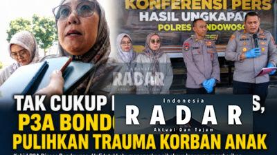 Tak Cukup Pelaku Diproses, P3A Bondowoso Fokus Pulihkan Trauma Korban Anak