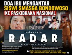 Doa Ibu Mengantar Siswi Smasga Bondowoso ke Paskibraka Nasional