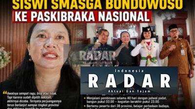 Doa Ibu Mengantar Siswi Smasga Bondowoso ke Paskibraka Nasional
