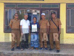 Kades Tamanan Gercep Datangi Rumah Lansia Penerima Bansos yang Terindikasi Judol
