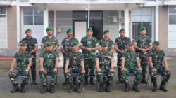 TIM II ITJEN KEMHAN, Tinjau Langsung Progres Pembangunan Mako BRIGIF TP 28/BARI Fola di Kota Maba