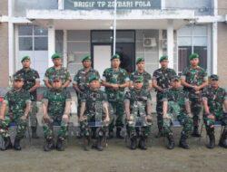 TIM II ITJEN KEMHAN, Tinjau Langsung Progres Pembangunan Mako BRIGIF TP 28/BARI Fola di Kota Maba