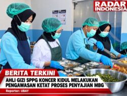 Dari Menu hingga Food Sampling, Ahli Gizi SPPG Koncer Kidul Bondowoso Awasi Ketat Proses MBG