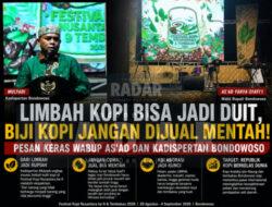 Limbah Kopi Bisa Jadi Duit, Biji Kopi Jangan Dijual Mentah! Pesan Keras Wabup As’ad dan Kadispertan Bondowoso