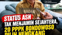 Status ASN Tak Menjamin Sejahtera, 20 PPPK di Bondowoso Pilih Hengkang