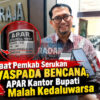 Saat Pemkab Serukan Waspada Bencana, APAR Kantor Bupati Malah Kedaluwarsa