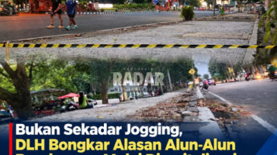 Bukan Sekadar Jogging, DLH Bongkar Alasan Alun-Alun Bondowoso Mulai Direvitalisasi