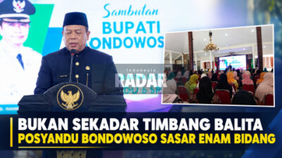 Bukan Sekadar Timbang Balita, Posyandu Bondowoso Kini Sasar Enam Bidang Pelayanan