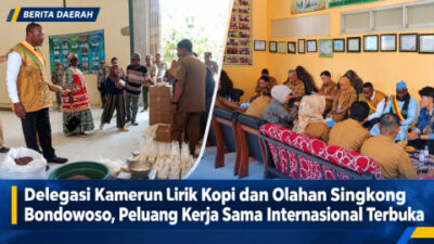 Delegasi Kamerun Lirik Kopi dan Olahan Singkong Bondowoso, Peluang Kerja Sama Internasional Terbuka