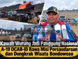 Kawah Wurung Jadi Panggung Nasional, A-19 DCAB-ID Bawa Misi Persaudaraan dan Dongkrak Wisata Bondowoso